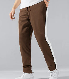 brown-and-white-trouser